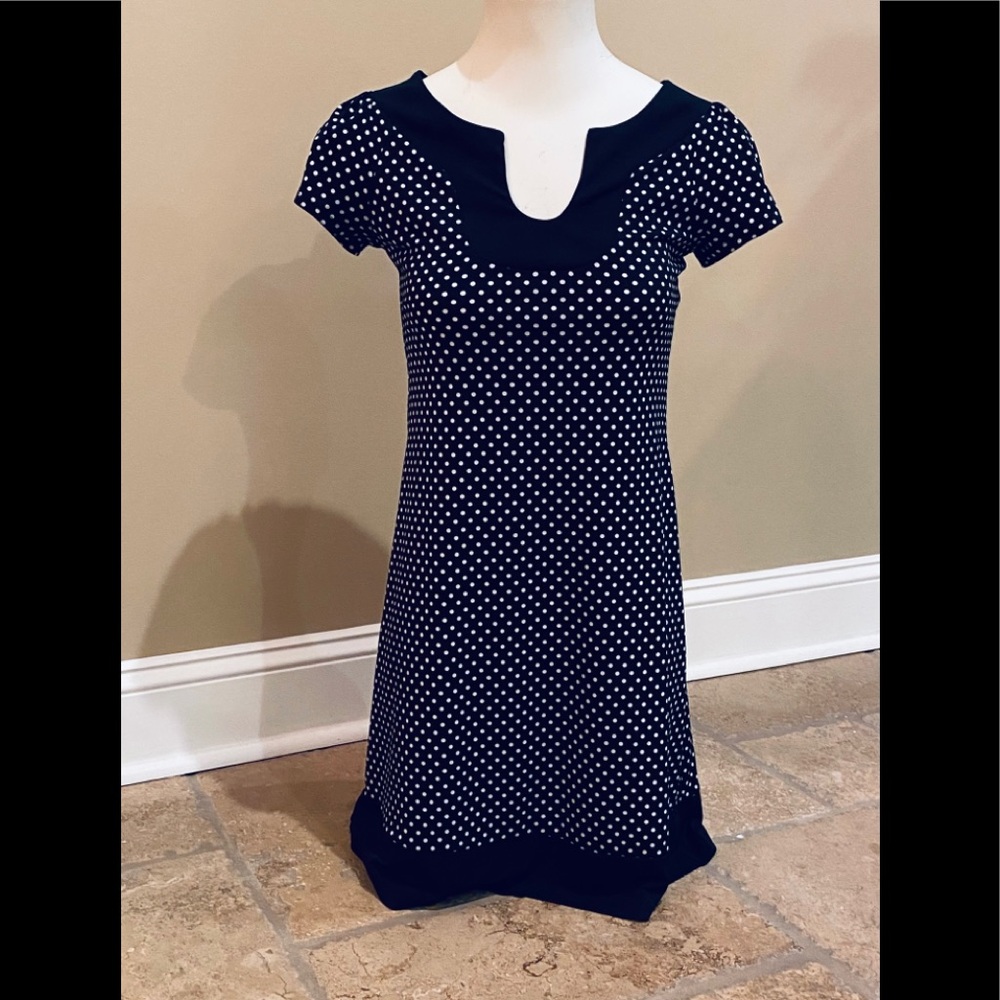 Sweet Storm Black White MIDI dress Medium Junior